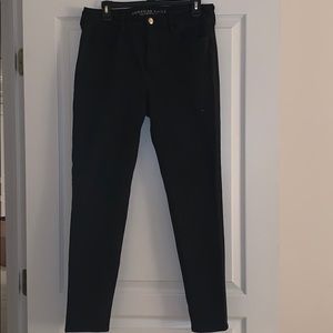 American Eagle Black Highwaisted Jegging